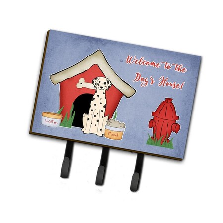 Carolines Treasures Dog House Collection Dalmatian Leash or Key Holder BB2851TH68